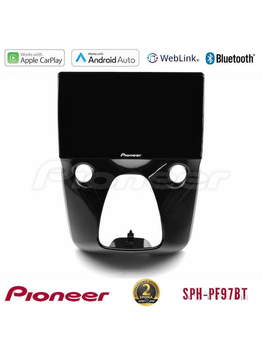 Pioneer Автомобилна Аудио Система (Блутут/USB/WiFi/GPS/Apple-Carplay/Android-Auto) с Тъчскрийн 10"