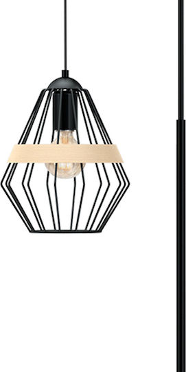 Eko Light Lampă Lampa de podea cu Soclu pentru Bec E27 Bej