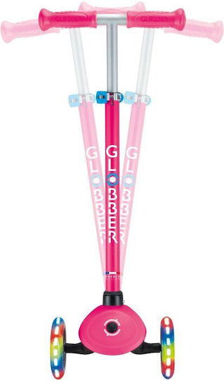 Globber Kids Scooter Primo V2 3-Wheel for 2+ Years Fuchsia