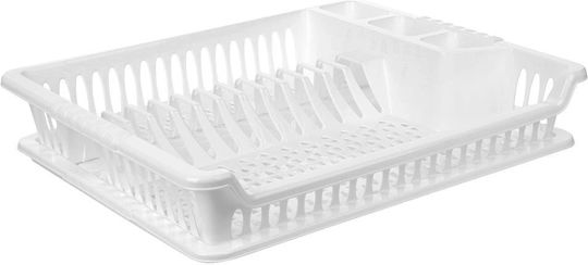 Orion Sink Strainer Plastic White 46x37x8.5cm