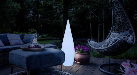 Globo Lighting Φωτιστικό Δαπέδου Υ120xΜ36εκ. με Ντουί για Λαμπτήρα E27 Λευκό