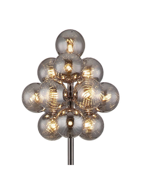 Globo Lighting Φωτιστικό Δαπέδου Υ160xΜ39.5εκ. με Ντουί για Λαμπτήρα G9 Μαύρο