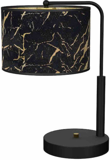 Eko Light Senso Metal Lampă de masă pentru Soclu E27 cu Abajur Negru și Bază