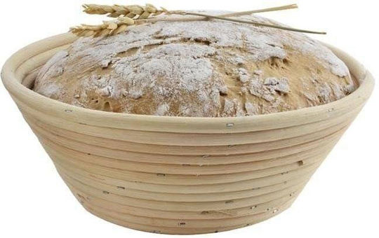 Orion Ψωμιέρα από Rattan Μπεζ 21x21cm