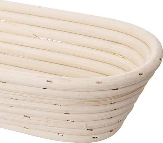 Orion Bread Box made of Rattan Brown 43x16x7cm