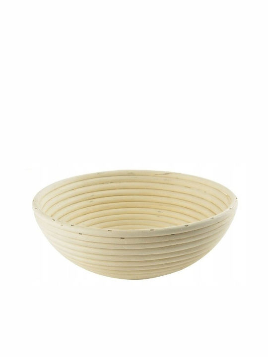Orion Ψωμιέρα από Rattan Μπεζ 21x21cm