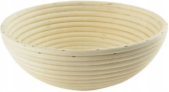 Orion Brotkasten aus Rattan Beige 21x21cm