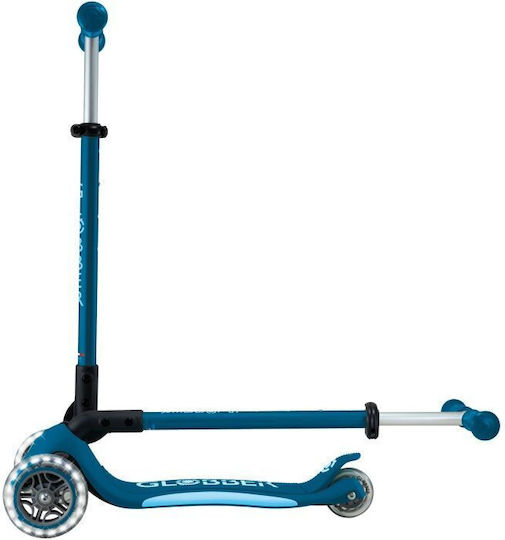 Globber Kids Foldable Elite 3-Wheel Scooter for 3+ Years Petrol
