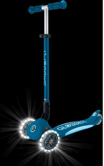 Globber Kids Foldable Elite 3-Wheel Scooter for 3+ Years Petrol