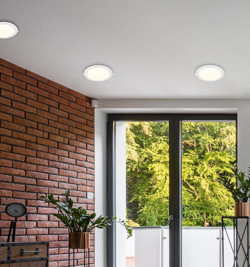 Globo Lighting Χωνευτό LED Panel 18W με Φυσικό Λευκό Φως 4000K