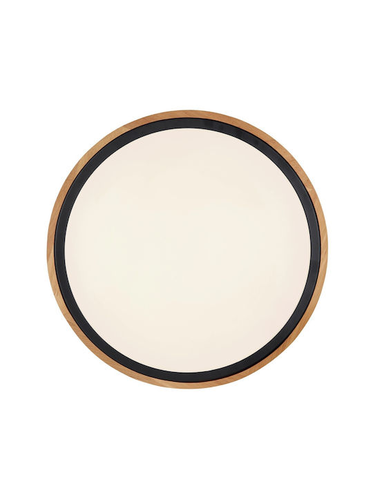 Globo Lighting Кръгла На открито LED Панел 12W с Студено бяло Светлина 6000К 30.9см.