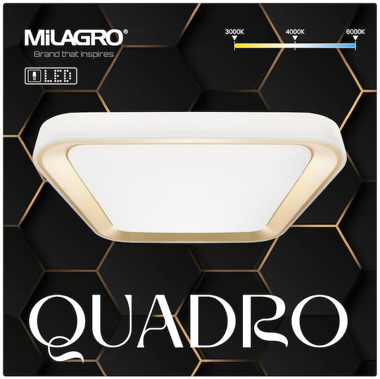 Eko Light Outdoor LED Panel 38W with Cool White Light