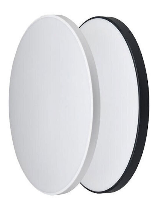 Vito Στρογγυλό Εξωτερικό LED Panel 32W με Φυσικό Λευκό Φως 4000K 38εκ.