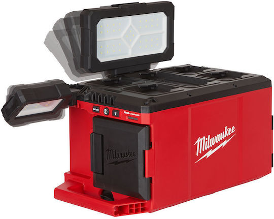 Milwaukee Battery Jobsite Light LED IP54 with Brightness up to 3000lm M18 POALC-0