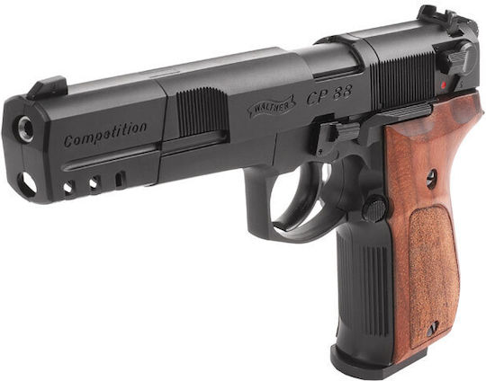 Umarex CO2 Air Pistol Walther CP88 Competition Black Metal 4.5mm