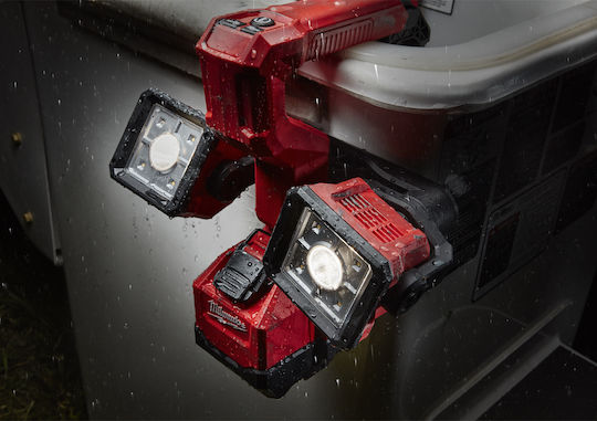Milwaukee Rechargeable Jobsite Light LED IP56 Dual Function with Brightness up to 2500lm M18 UBL-0