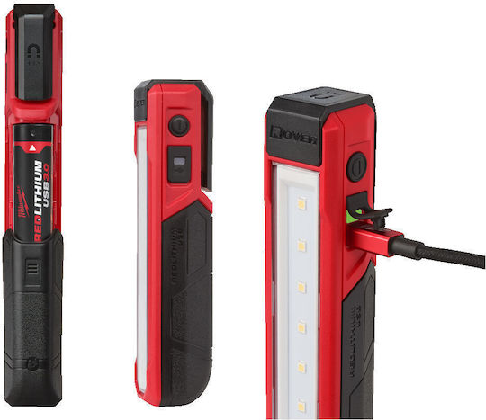Milwaukee Battery Workshop Light LED IP54 with Brightness up to 445lm L4 FL-301