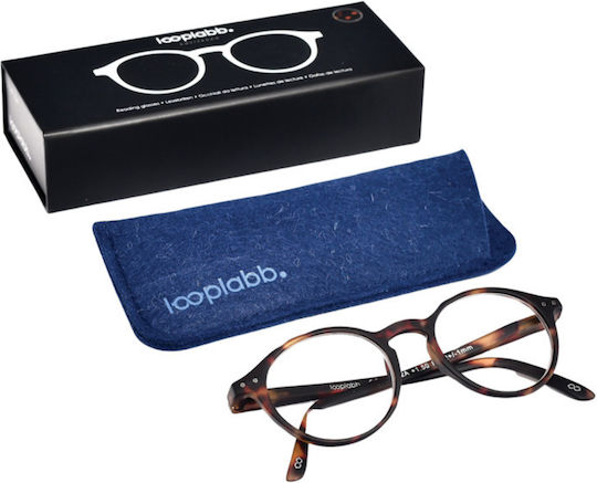 Looplabb Faust Γυαλιά Πρεσβυωπίας +1.50 σε Καφέ χρώμα