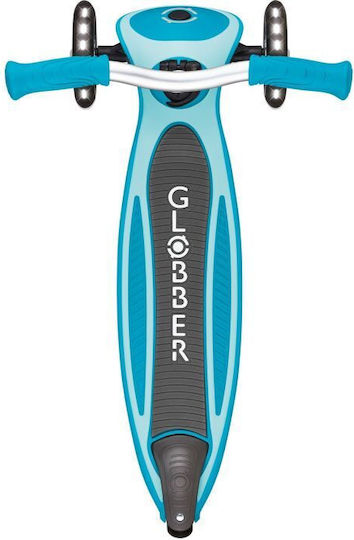 Globber Kids Foldable Master 3-Wheel Scooter for 4+ Years Aqua