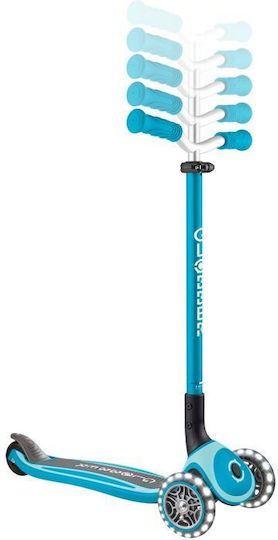 Globber Kids Foldable Master 3-Wheel Scooter for 4+ Years Aqua