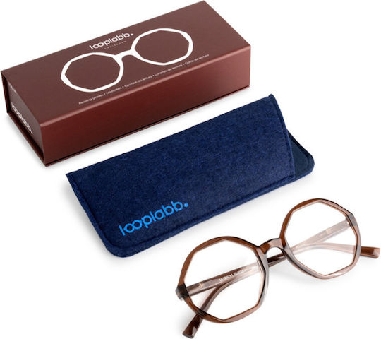 Looplabb Γυαλιά Πρεσβυωπίας +1.00 σε Καφέ χρώμα