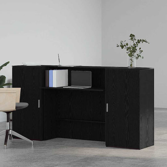 vidaXL Büroempfang mit Abmessungen L200xB50xH103.5cm