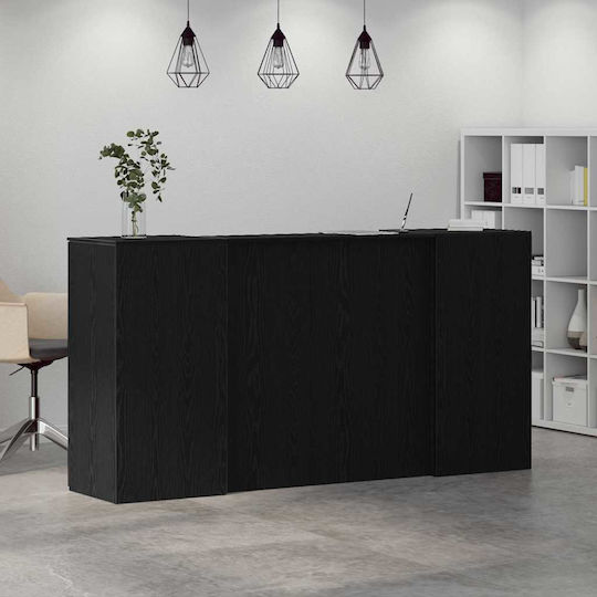 vidaXL Büroempfang mit Abmessungen L200xB50xH103.5cm