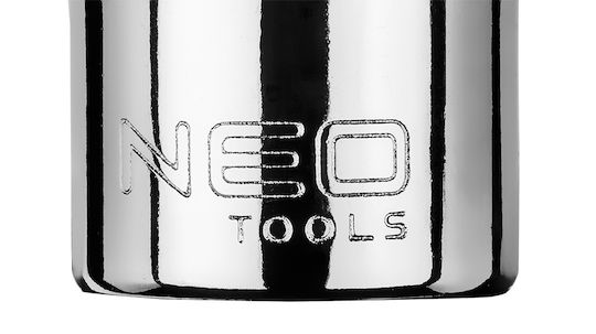 Neo Tools Walnut with Philips Head and Socket 1/4'' Pz2x37mm