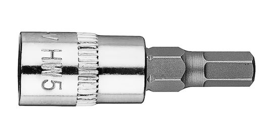 Neo Tools Καρυδάκι με Μύτη Allen και Καρέ Υποδοχής 1/4'' Μέγεθος H5x37mm