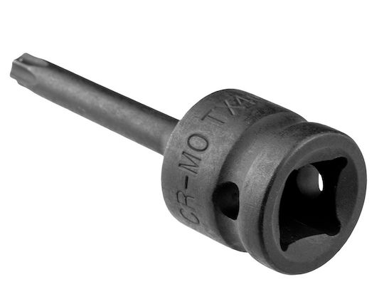 Neo Tools Битов ключ Air с Torx връх и Квадратно Гнездо 1/2'' Размер T40 1бр