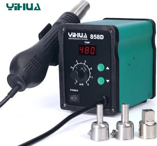 Tele 858D Σταθμός Κόλλησης Ρεύματος 700W με Ρύθμιση Θερμοκρασίας