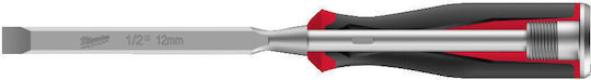 Milwaukee Straight Chisel 12mm with Plastic Handle