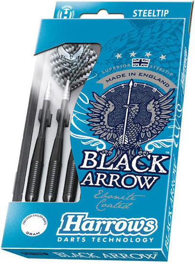 Harrows Steeltip Darts Black Arrow 3x25gk