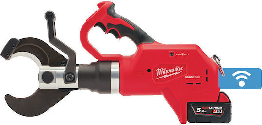 Milwaukee M18 HCC75R-502C Ηλεκτρικός Κόφτης Καλωδίων Μπαταρίας Λιθίου 18V 2x5Ah με Θήκη