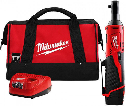 Milwaukee M12 IR-201B 1/4 Electric Ratchet 1/4" Battery 12V 1x2Ah With Case