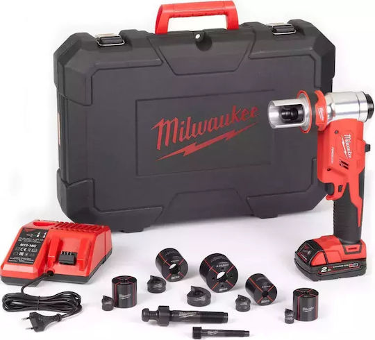 Milwaukee M18 HKP-201CA Kit Pompa hidraulică electrică Baterie Litiu 18V 1x2Ah cu husă