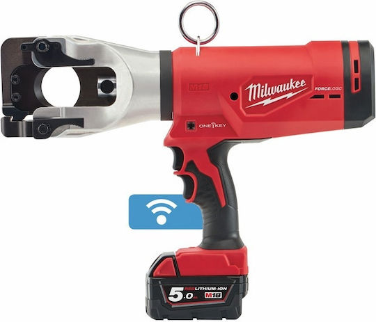 Milwaukee M18 HCC45-522C Κιτ Ηλεκτρικός Κόφτης Καλωδίων Μπαταρίας Λιθίου 18V 2x5Ah