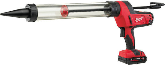 Milwaukee C18 PCG/600T 201B Battery Silicone Glue Gun 18V 1x2Ah