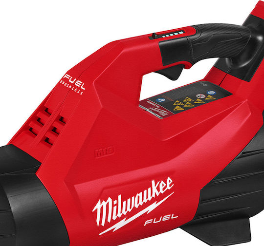 Milwaukee Milwaukee Handheld Battery Leaf Blower 18V Solo with Volume Control and Maximum Air Speed 193km/h