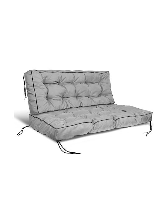 AIO Factory Waterproof Pernă pentru Bancă de Grădină Gri 40x120cm.