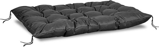 AIO Factory Waterproof Bench Cushion for Garden Bench Black 120x80cm
