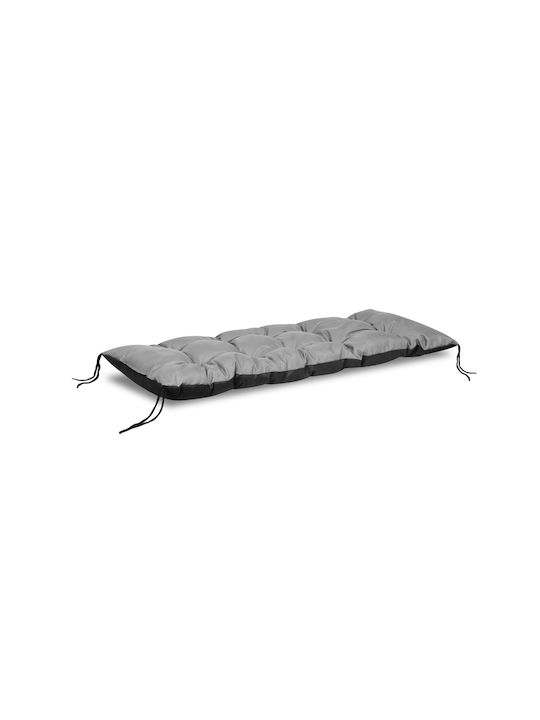 AIO Factory Wasserdichtes Sonnenbank-Kissen Mit Rückenlehne Grau 50x180cm