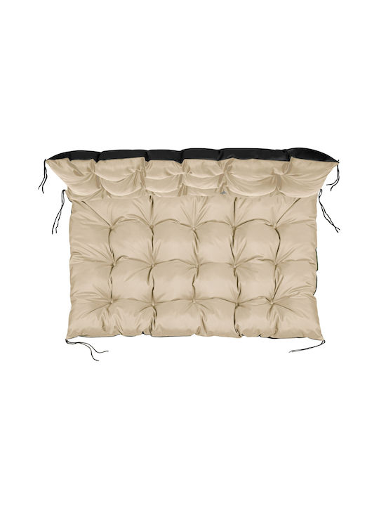 AIO Factory Wasserdichtes Sitzbank-Kissen Palette Beige 120x80cm