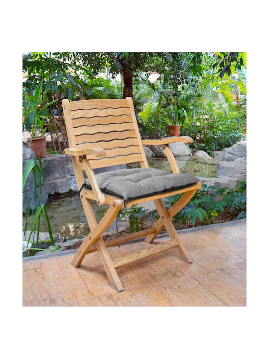 AIO Factory Waterproof Възглавница за Градински Стол Gray 42x42см.