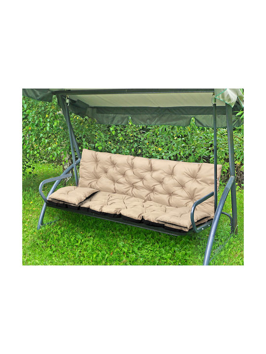 AIO Factory Pernă De Canapea De Grădină Cu Spătar Bej 60x150cm Waterproof