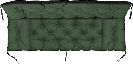 AIO Factory Wasserdichtes Gartenstuhlkissen mit Rückenlehne Grün 60x120cm
