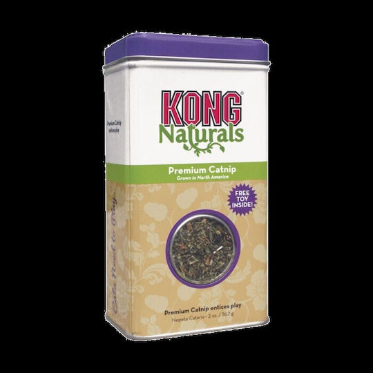 Kong Naturals Catnip Powder for Anxiety & Stress Management 56gr