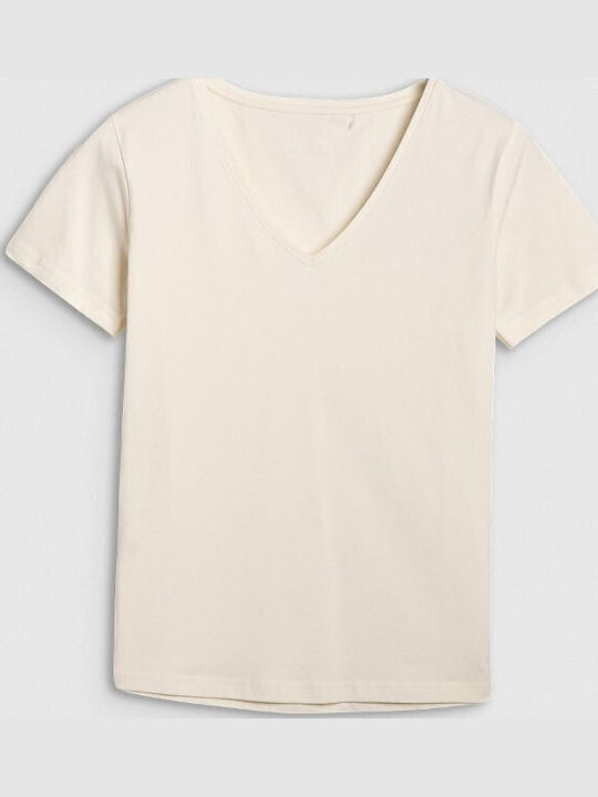 Γυναικείο T-shirt Μπεζ
