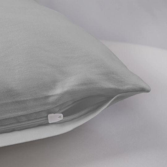 Darymex 024 Μαξιλαροθήκη Grey 50x60εκ.