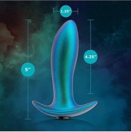 Blush Abenteuer Voyager Anal Plug mit Vibration Blau